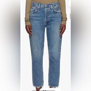 Agolde Blue Straight Leg Women's Jeans - Riley - Size 25